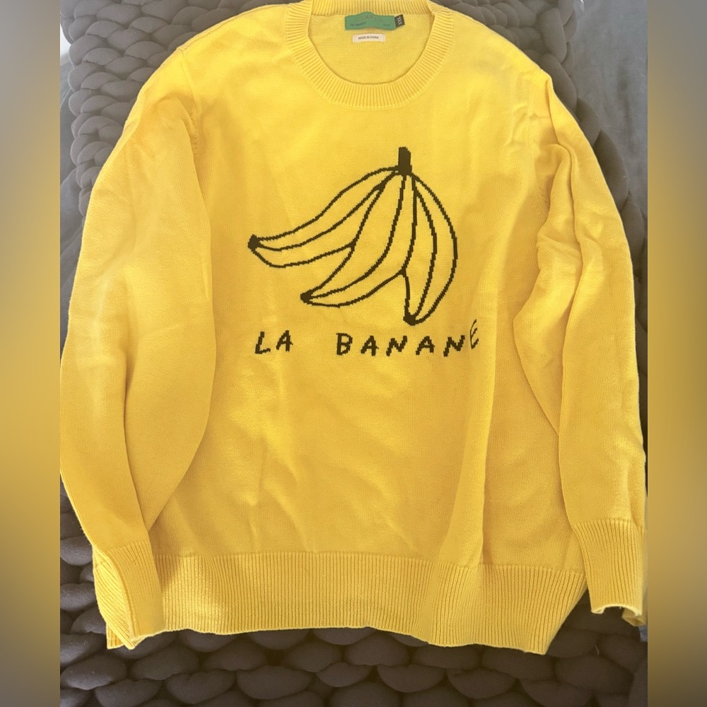 Clare V Le Banane sweater; never worn